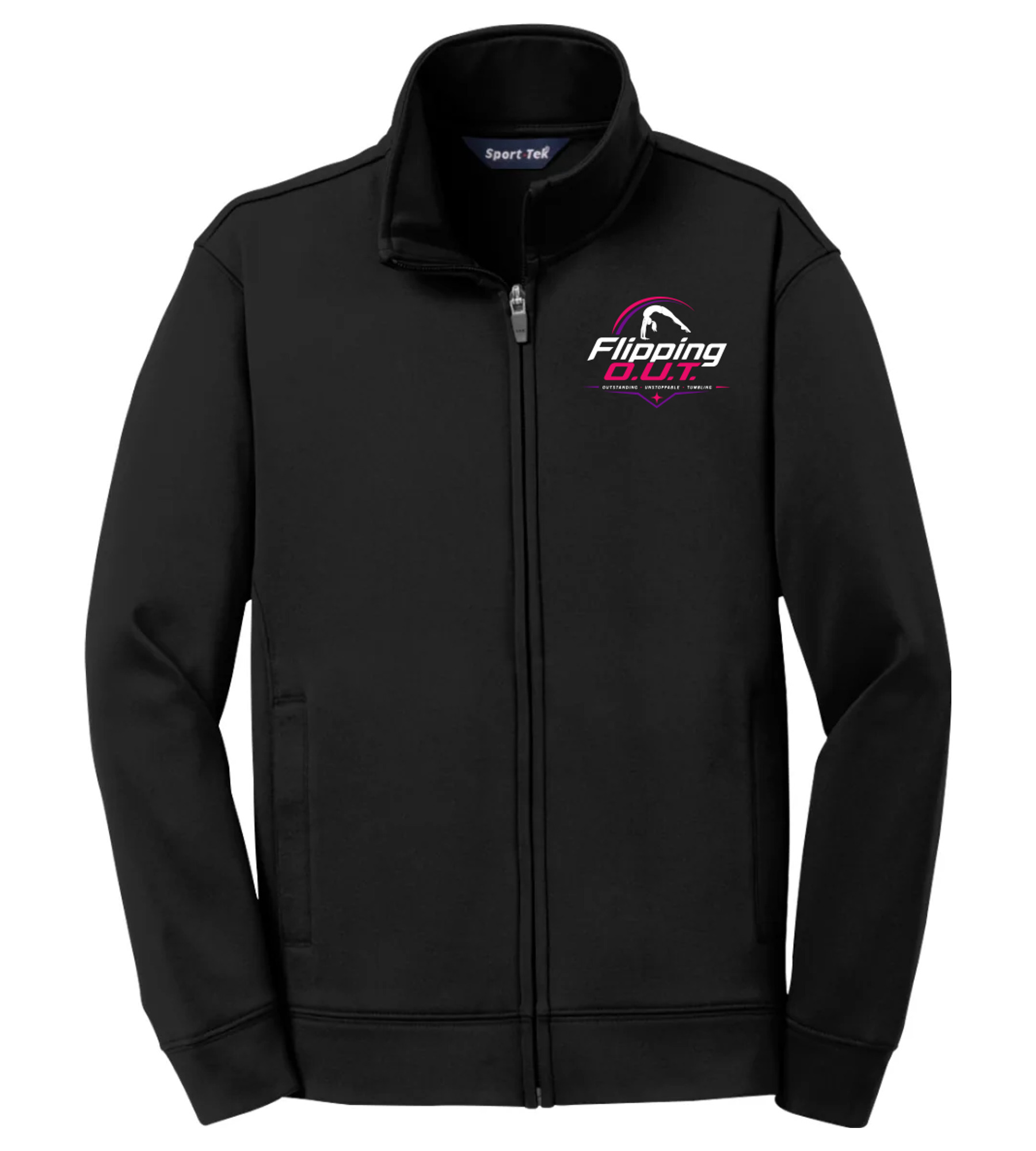 Sport-Tek Youth Sport-Wick Fleece Full-Zip Jacket